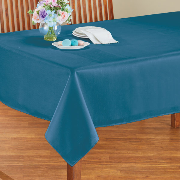 East Urban Home Oxford Stain Resistant & Water Repellent Tablecloth